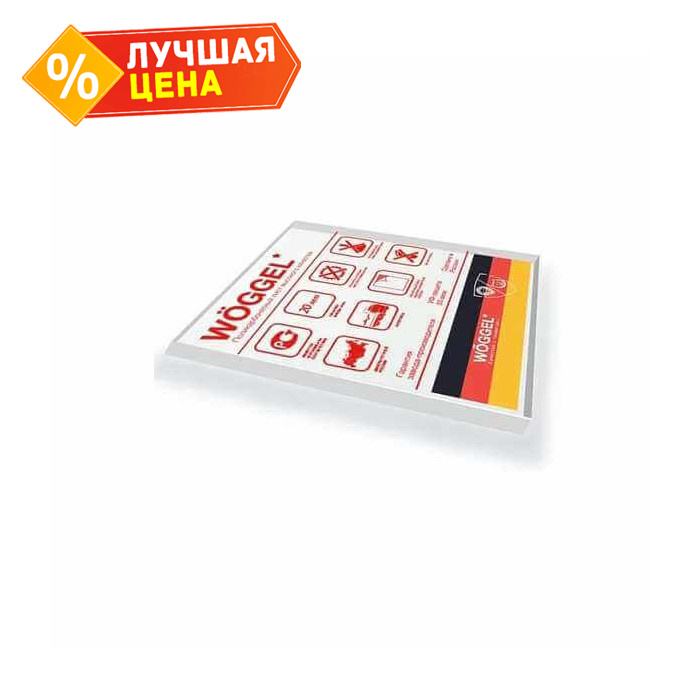 Монолитный поликарбонат 6 мм Woggel прозрачный 2050х3050 мм