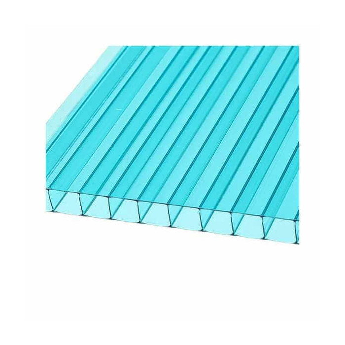 Сотовый поликарбонат 20 мм BORREX бирюза 2100х12000 мм