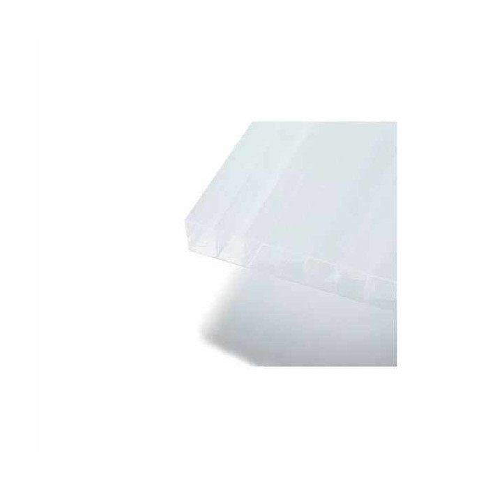 Сотовый поликарбонат 8 мм ROYALPLAST 2-UV премиум белый 2100х12000 мм